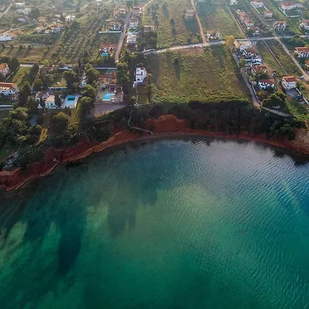 The Castle Panoramic Luxury Evia Villa Dhilesi